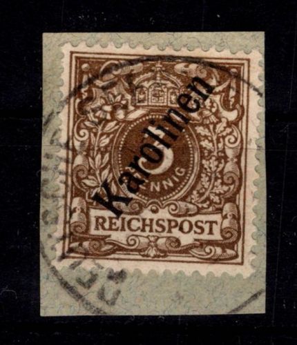 Deutsche Kolonien Karolinen 1 II gestempelt