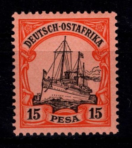 Deutsche Kolonien Ostafrika 15 postfrisch