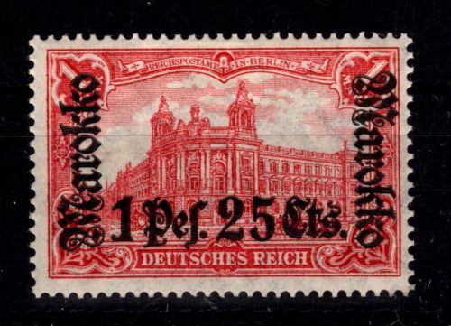 Deutsche APA Marokko 55 A I postfrisch #DFT63