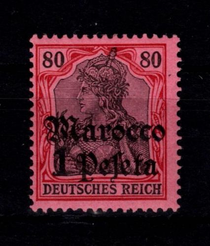 Deutsche APA Marokko 29 mit Falz