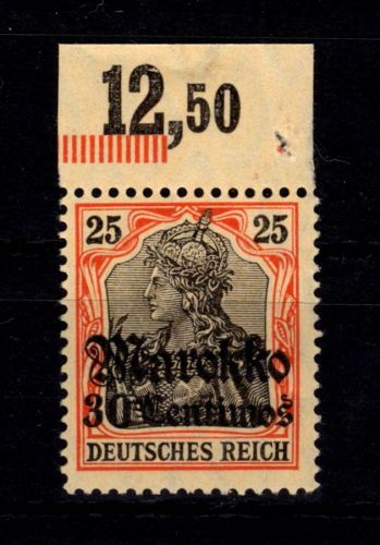 Deutsche APA Marokko 50 postfrisch