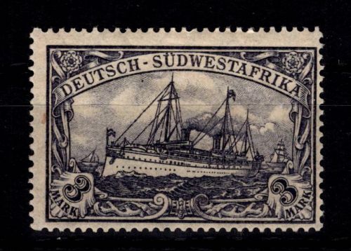 Deutsche Kolonien Südwestafrika 31 mit Falz #DGA09