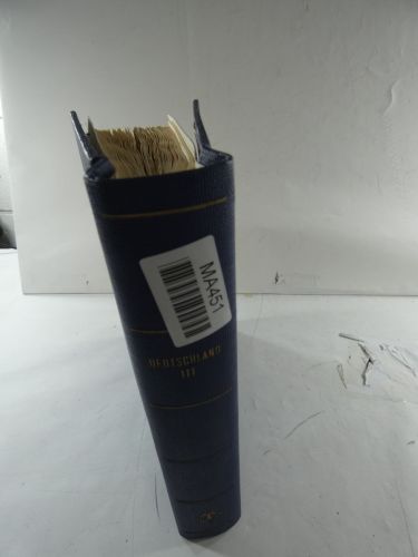 DDR ab Anfängen viel Falz im Leuchtturm Binder #MA451