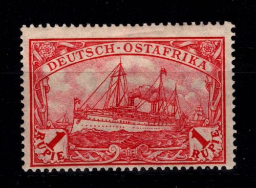 Deutsche Kolonien Ostafrika 38 B mit Falz #DGB74