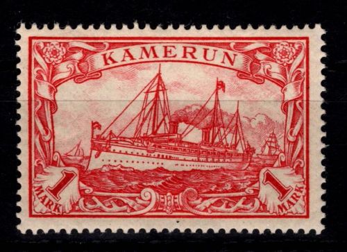Deutsche Kolonien Kamerun 16 mit Falz #DGC34