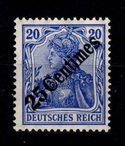 Deutsche APA Türkei 50 mit Falz leichte Anhaftungen #DGD21