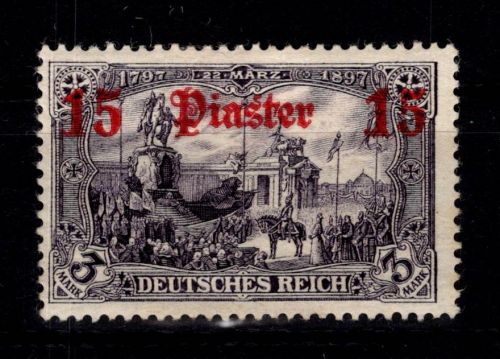 Deutsche APA Türkei 34 mit Falz #DGD36