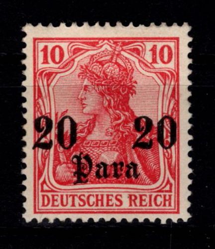 Deutsche APA Türkei 25 mit Falz #DGD39