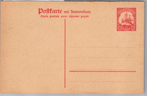 Deutsche Kolonien Südwestafrika P 16 F als Ganzsache ungelaufen #DGE18