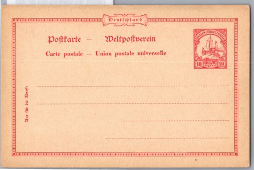 Deutsche Kolonien Südwestafrika P 14 als Ganzsache ungelaufen #DGE29