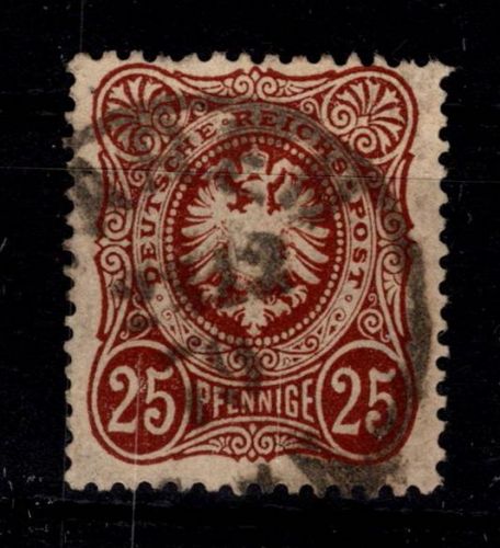 Deutsches Reich 35 a gestempelt