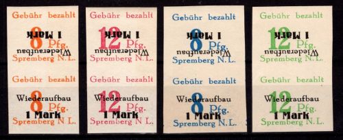 Lokalausgaben Spremberg 19 B K-20 B K postfrisch #DGE89