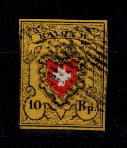 Schweiz 8 II gestempelt