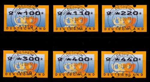 BRD Bund Automatenmarken 3.2 VS 1 gestempelt