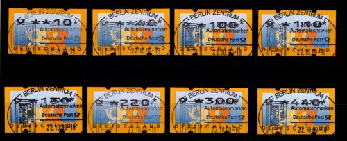 BRD Bund Automatenmarken 3.2 TS 1 gestempelt