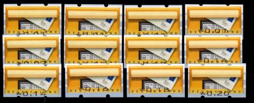 BRD Bund Automatenmarken 5 F I postfrisch Restelot #DGH31