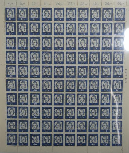 BRD Bund 355 y Bogen postfrisch