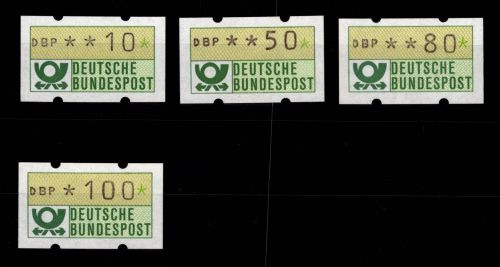 BRD Bund Automatenmarken 1.2 hu RS 3 postfrisch mit Nummer #DGH43