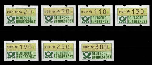 BRD Bund Automatenmarken 1.1 hu VS 2 postfrisch