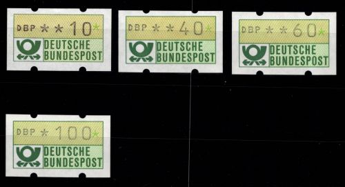 BRD Bund Automatenmarken 1.1 hu RS 2 postfrisch