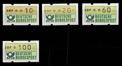 BRD Bund Automatenmarken 1.1 hu RS 1 postfrisch