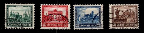 Deutsches Reich 450-453 gestempelt #DGJ16