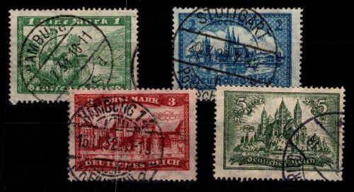 Deutsches Reich 364-367 gestempelt #DGJ20