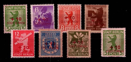 Lokalausgabe Storkow 1-8 postfrisch #DGJ23