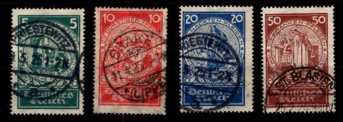 Deutsches Reich 351-354 gestempelt #DGJ40