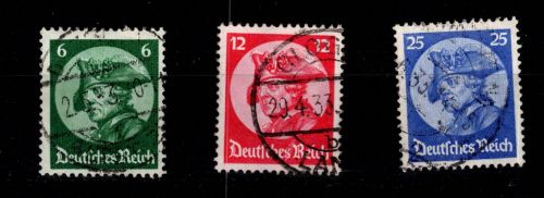 Deutsches Reich 479-481 gestempelt
