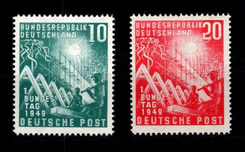 BRD Bund 111-112 postfrisch #DGJ66