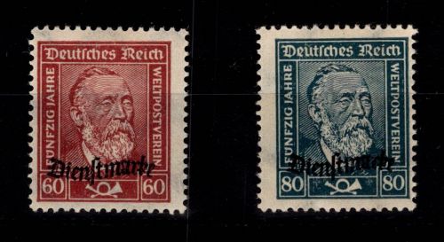 Deutsches Reich Dienstmarken 112-113 postfrisch #DGJ96