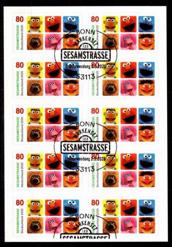 BRD FB 99 gestempelt Folienblatt #DGK30