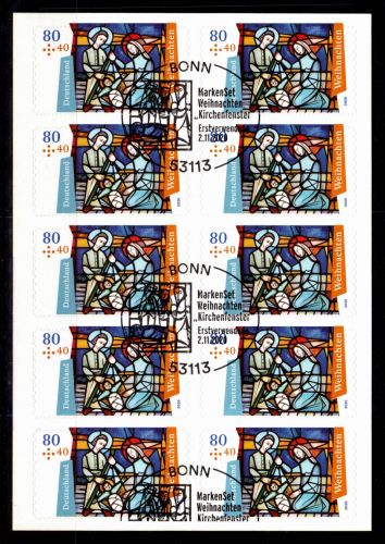 BRD FB 101 gestempelt Folienblatt #DGK43