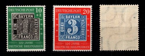 BRD 113-115 postfrisch 115 geprüft Schlegel BPP #DGK62