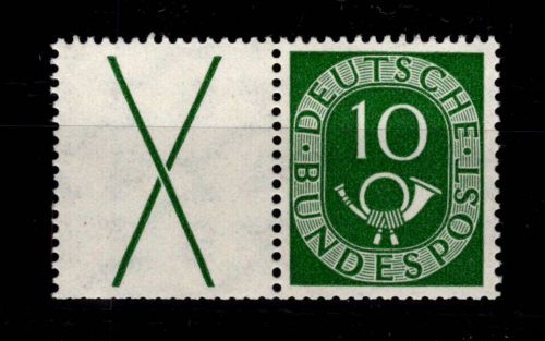 BRD Bund Zusammendrucke W 1 postfrisch #DGK86