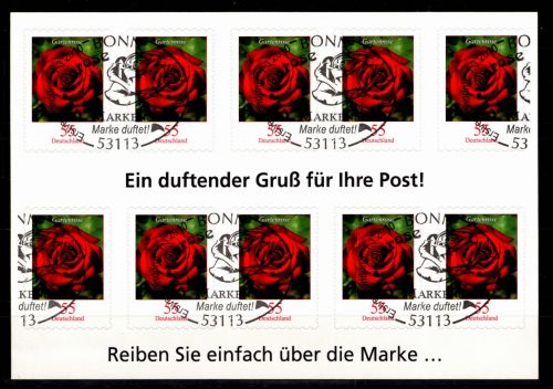 BRD Bund FB 7 gestempelt Folienblatt #DGL77