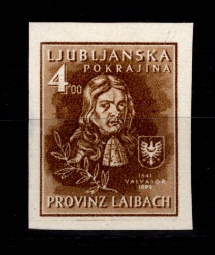 Deutsche Besetzung Laibach V B postfrisch #DGO87