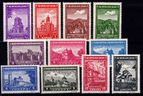 Deutsche Besetzung Serbien 71-81 postfrisch #DGP31