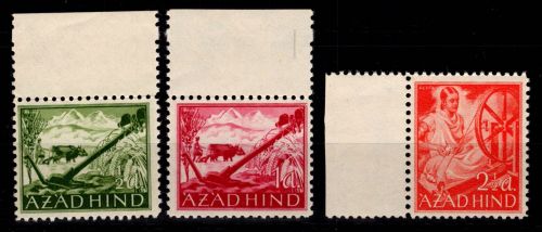 Dt. Besetzung Nationales Indien VIII-X A postfrisch #DGP98