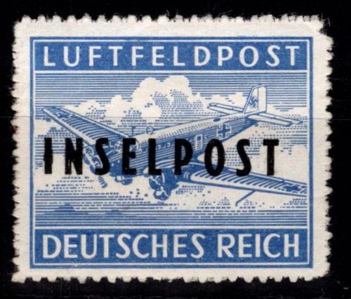 Inselpost 8 B II postfrisch signiert Dub #DGQ05