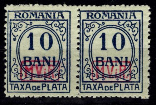 Deutsche Besetzung Rumänien Porto 7 postfrisch
