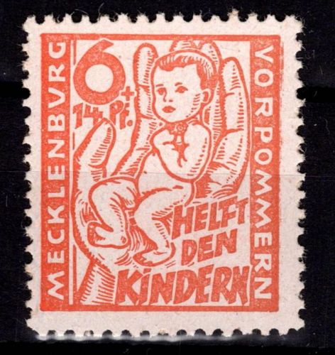SBZ 26 b postfrisch geprüft Kramp BPP #DHI86