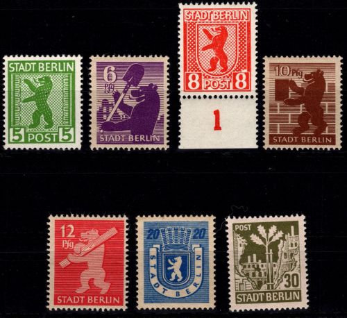 SBZ 1 A-7 A postfrisch #DHJ68