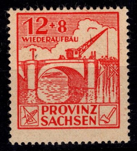 SBZ 88 Aa VII postfrisch Plattenfehler VII, geprüft Ströh BPP #DHK03