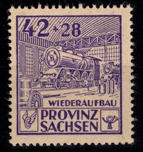 SBZ 88 A VI postfrisch Plattenfehler VI, geprüft Ströh BPP #DHK04