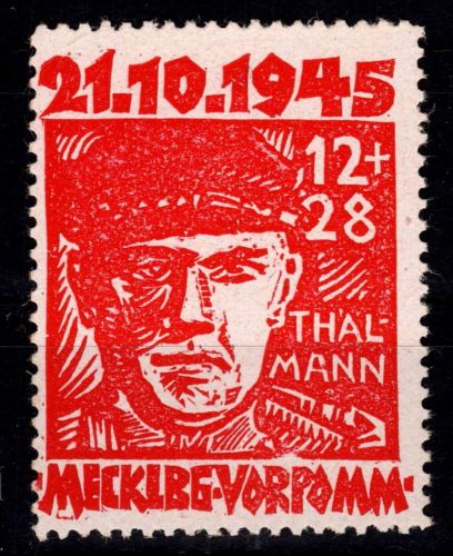 SBZ 22 I postfrisch Plattenfehler I #DHK40