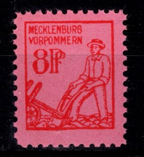 SBZ 11 y postfrisch geprüft Kramp BPP #DHK46
