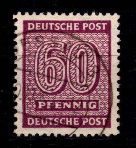 SBZ 137 X wa gestempelt geprüft Jasch BPP #DHL94