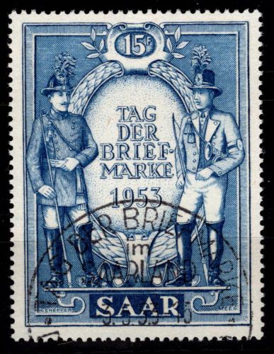Saarland 342 gestempelt #DGN48